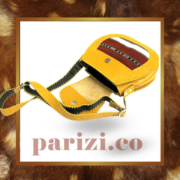 Leather shoulder bag 11