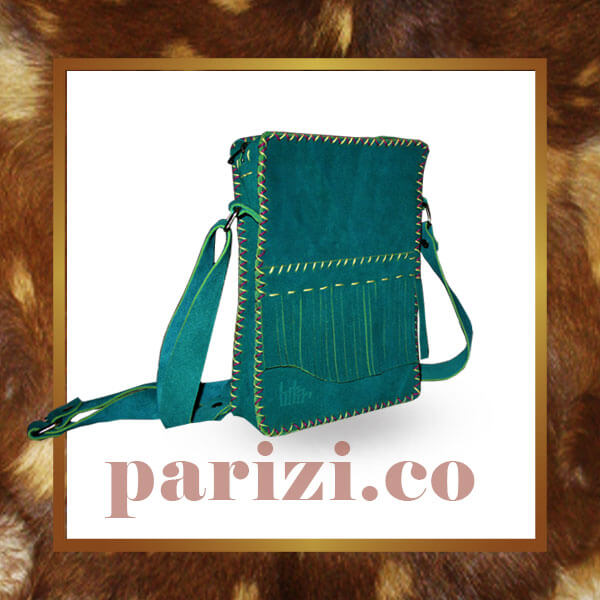 Leather shoulder bag 7