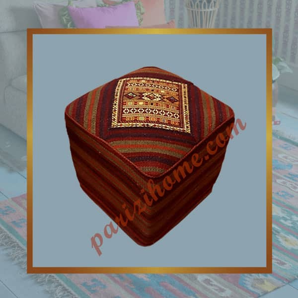 Handmade Cube Pouf Handmade Cube Pouf