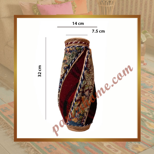 Handmade carpet Vase