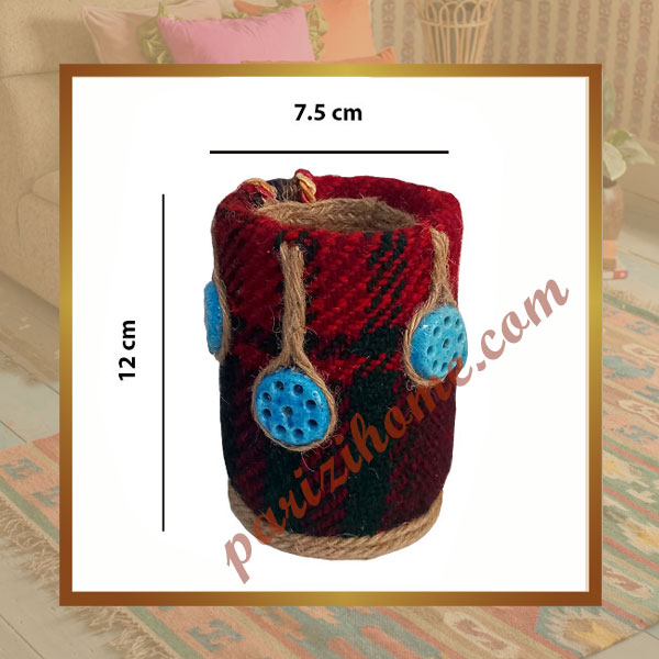 Handmade pen holder