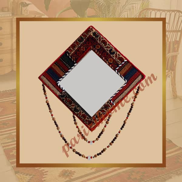Leather Decorative Wall Mirror