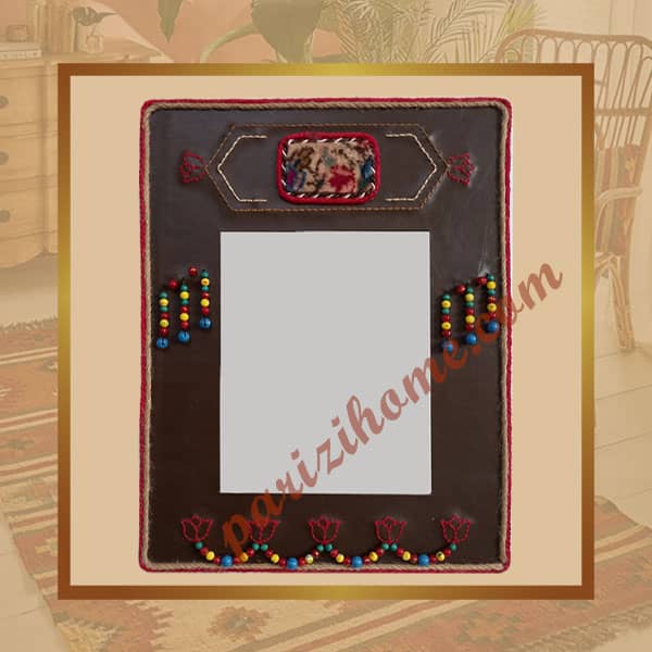 Traditional leather Wall Mirror