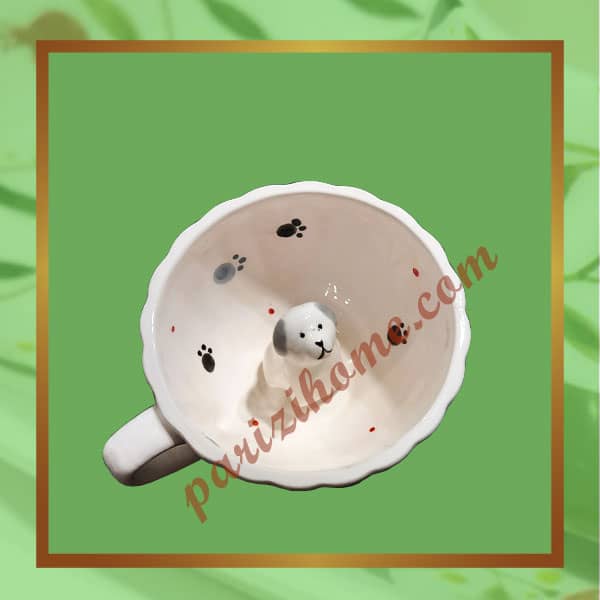 Surprise ceramic cup