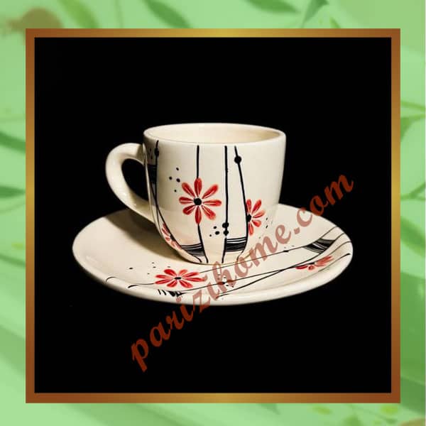 Ceramic Coffee Cup and saucer